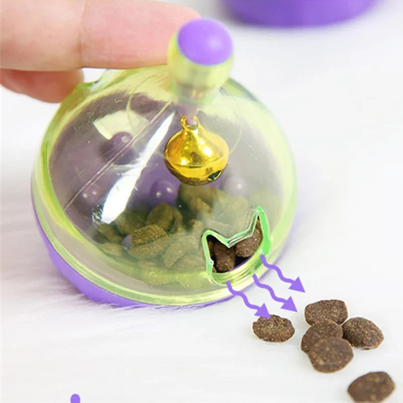 Interactive Cat Food Feeder Ball