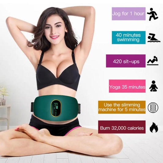 Electric Abdominal Massager Belt