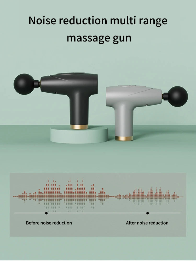 4-Head Mini Fascia Massage Gun