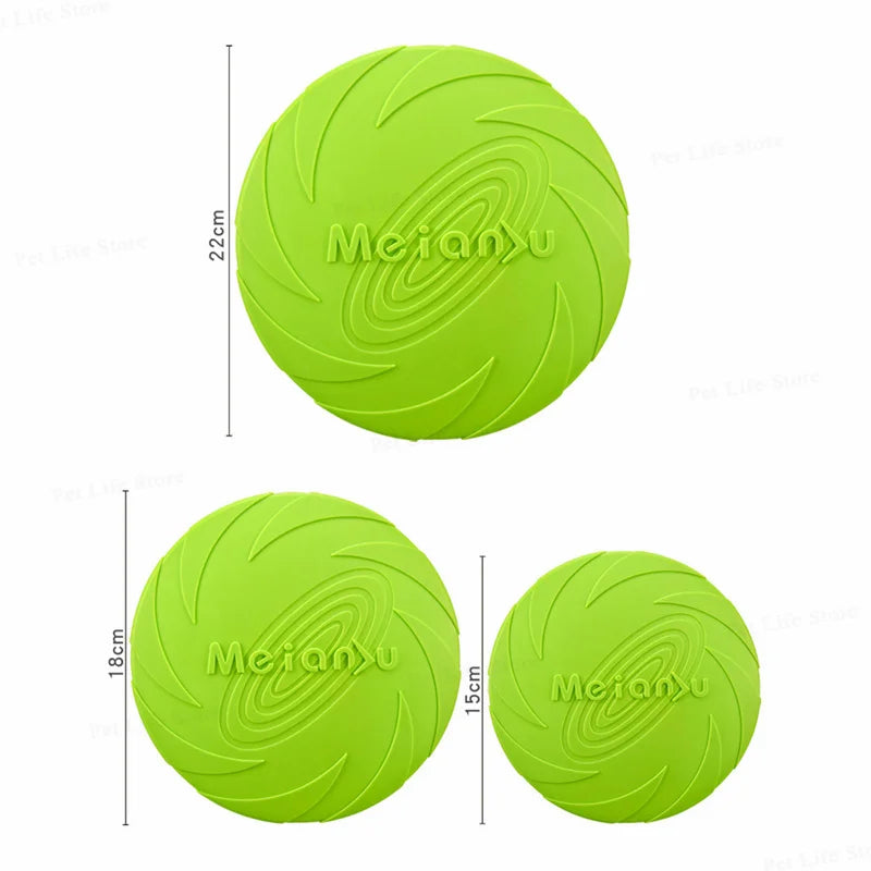 OUZEY Bite Resistant Flying Disc Toy