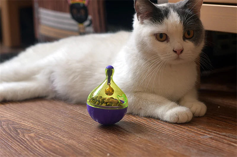 Interactive Cat Food Feeder Ball