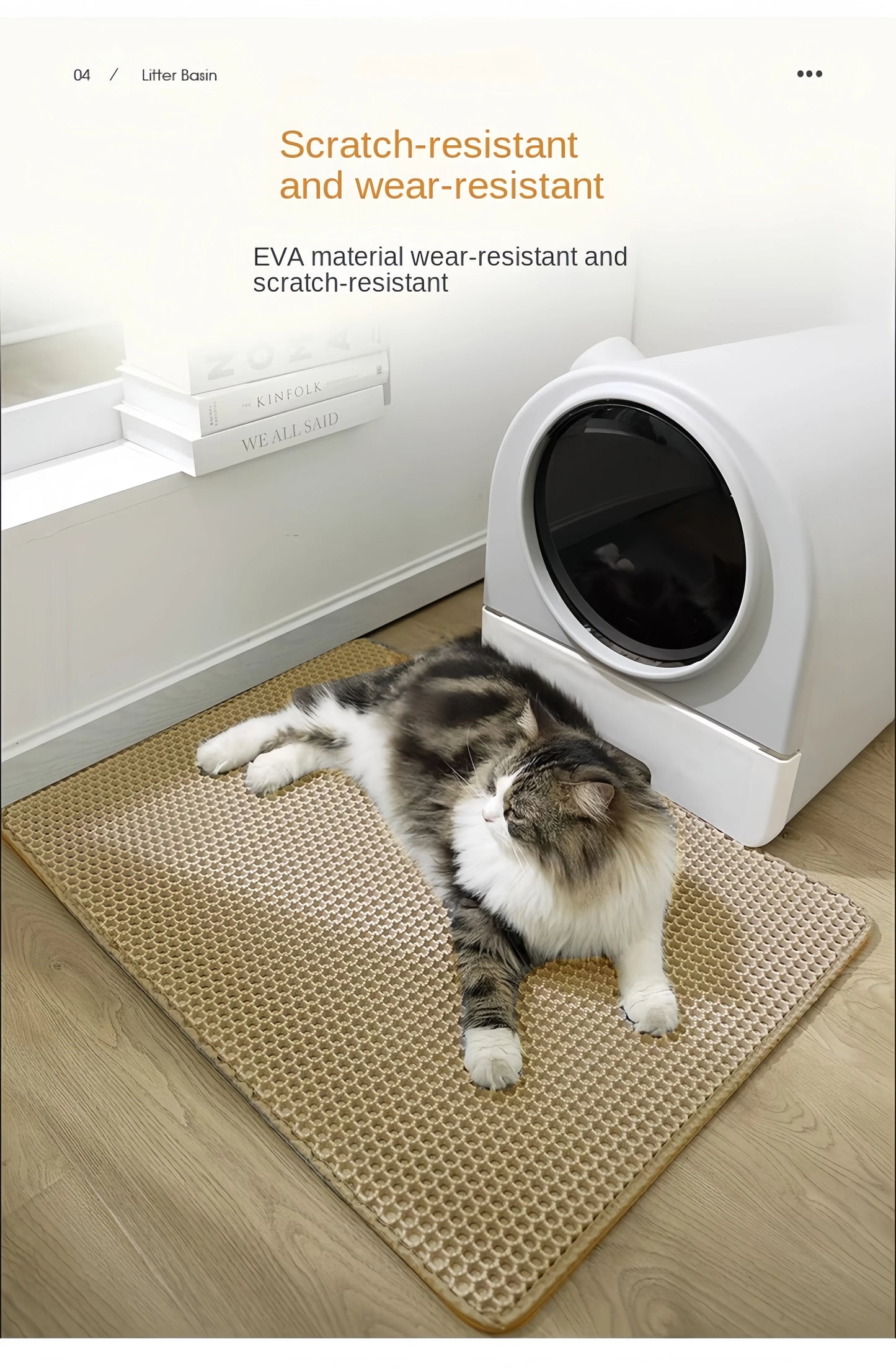 Waterproof Double Layer Cat Litter Mat